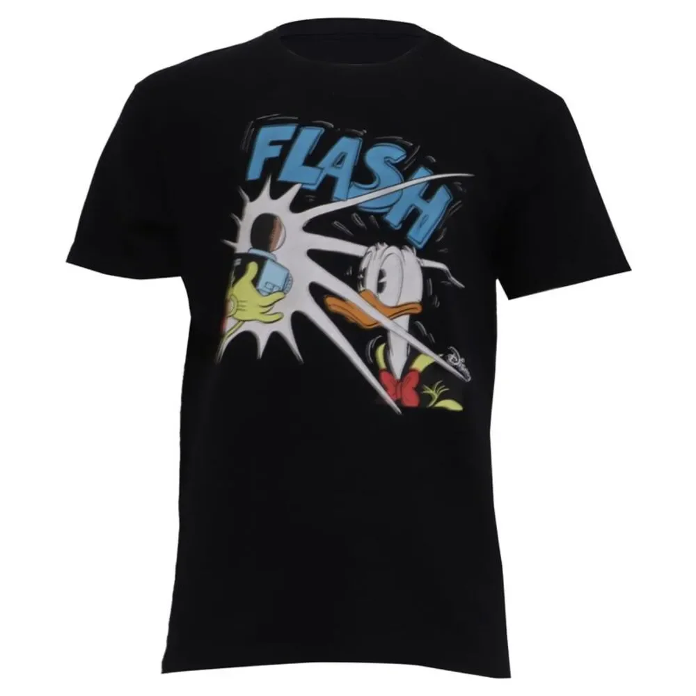 Gucci x Disney Donald Duck T-Shirt in Black Cotton
